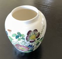 Vase Porzellan MASON's Blumendekor Crowning^s London Deko