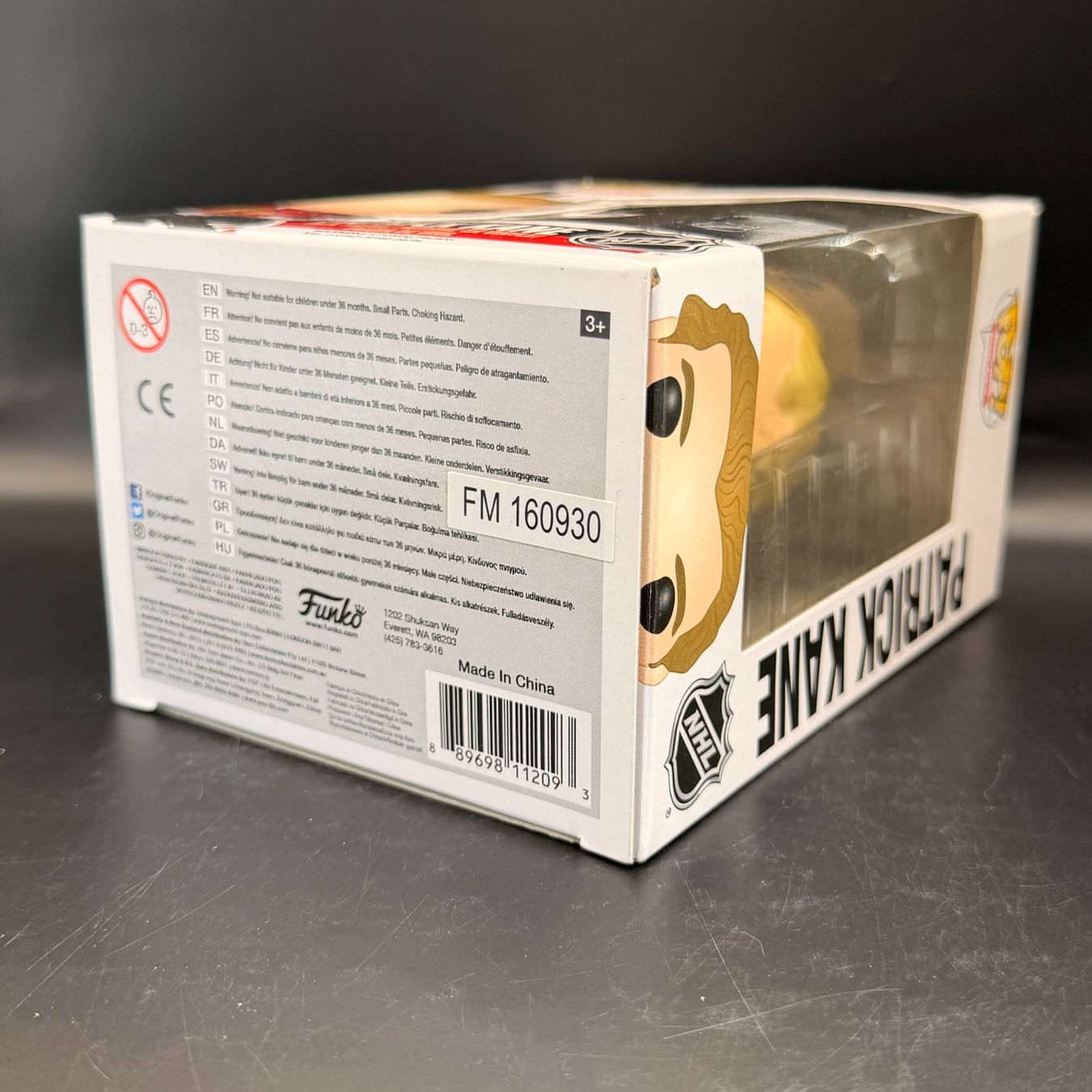 Funko Statuette: Funko Pop! NHL Patrick Kane 03 – Usato da Düdingen venduto da Nerdworld 3