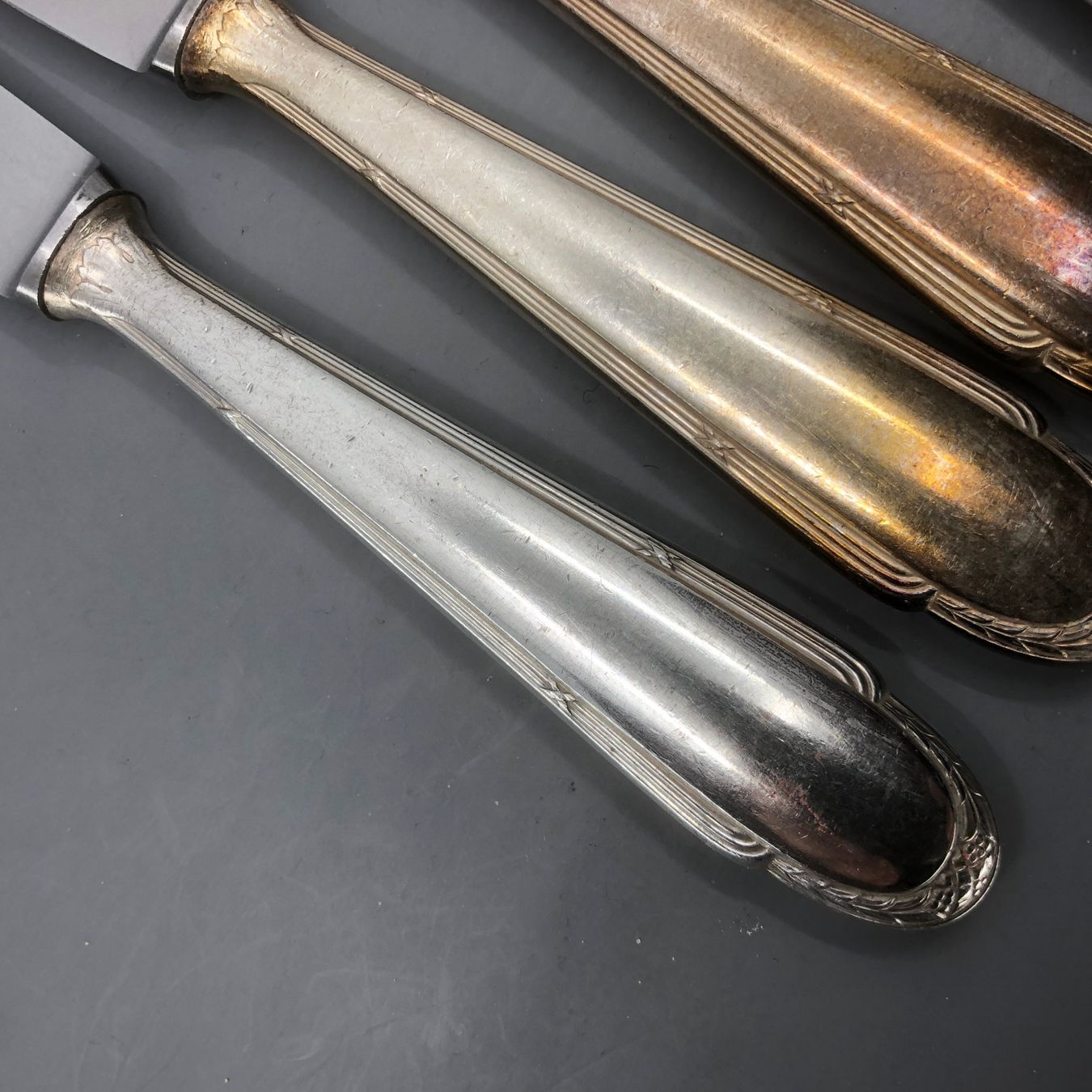 WMF Posate: 6 Tafelmesser versilbert WMF – Usato da Basel venduto da Tiabeanie