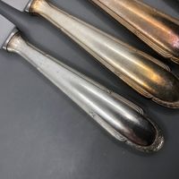 6 Tafelmesser versilbert WMF