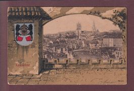 LAUSANNE - Langage codé - 1901