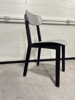 4 Calligaris Stühle, schwarz/grau