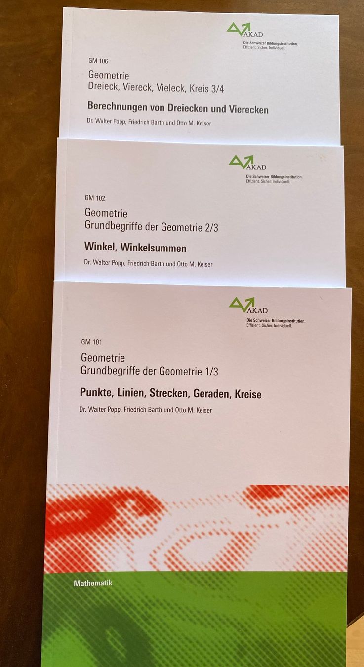 Libri: Akad Lehrgänge, Geometrie – Usato da Schänis venduto da Salmi90