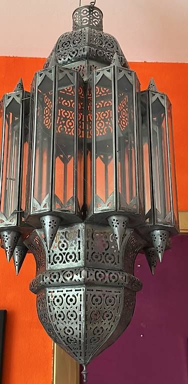 Lanterne: Lampe, orientalisch – Usato da Zollikofen venduto da barbcar 2
