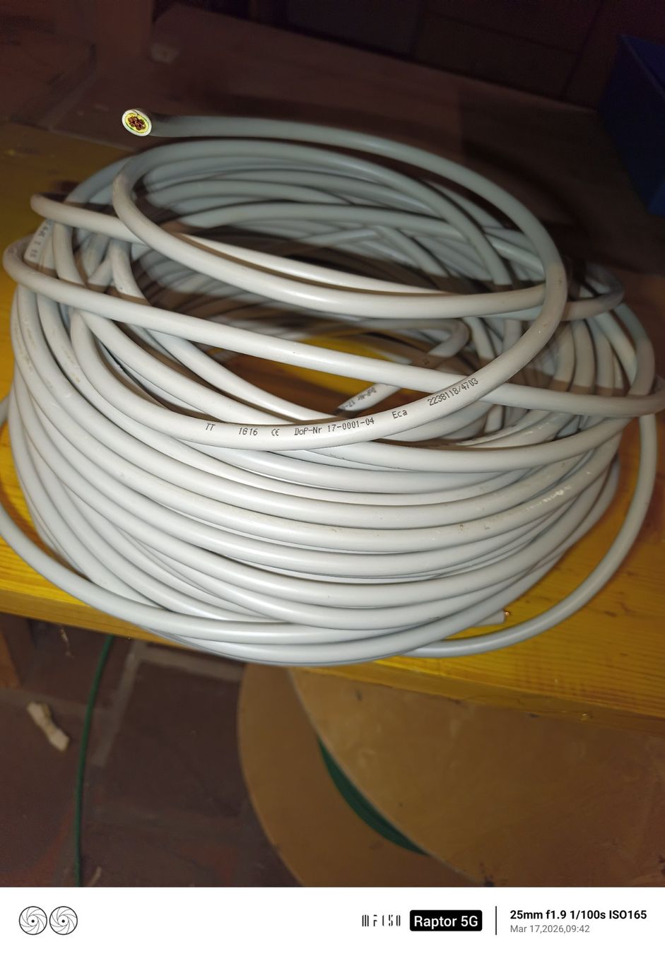 Cavi: TT- Kabel 1x16mm2 – Usato da Flawil venduto da TMENGI