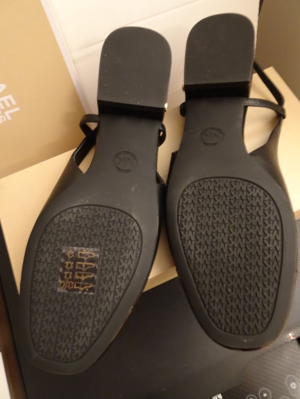 Michael Kors Scarpe da uomo: NEW MICHAEL KORS SLINGBACKS LEATHER SIZE 40 – Nuovo e nell'imballaggio originale da Oberwil b. Zug venduto da JICKY-1889 2