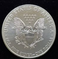1 Unze Silber US $, Silber 999/1000 stgl. 2011