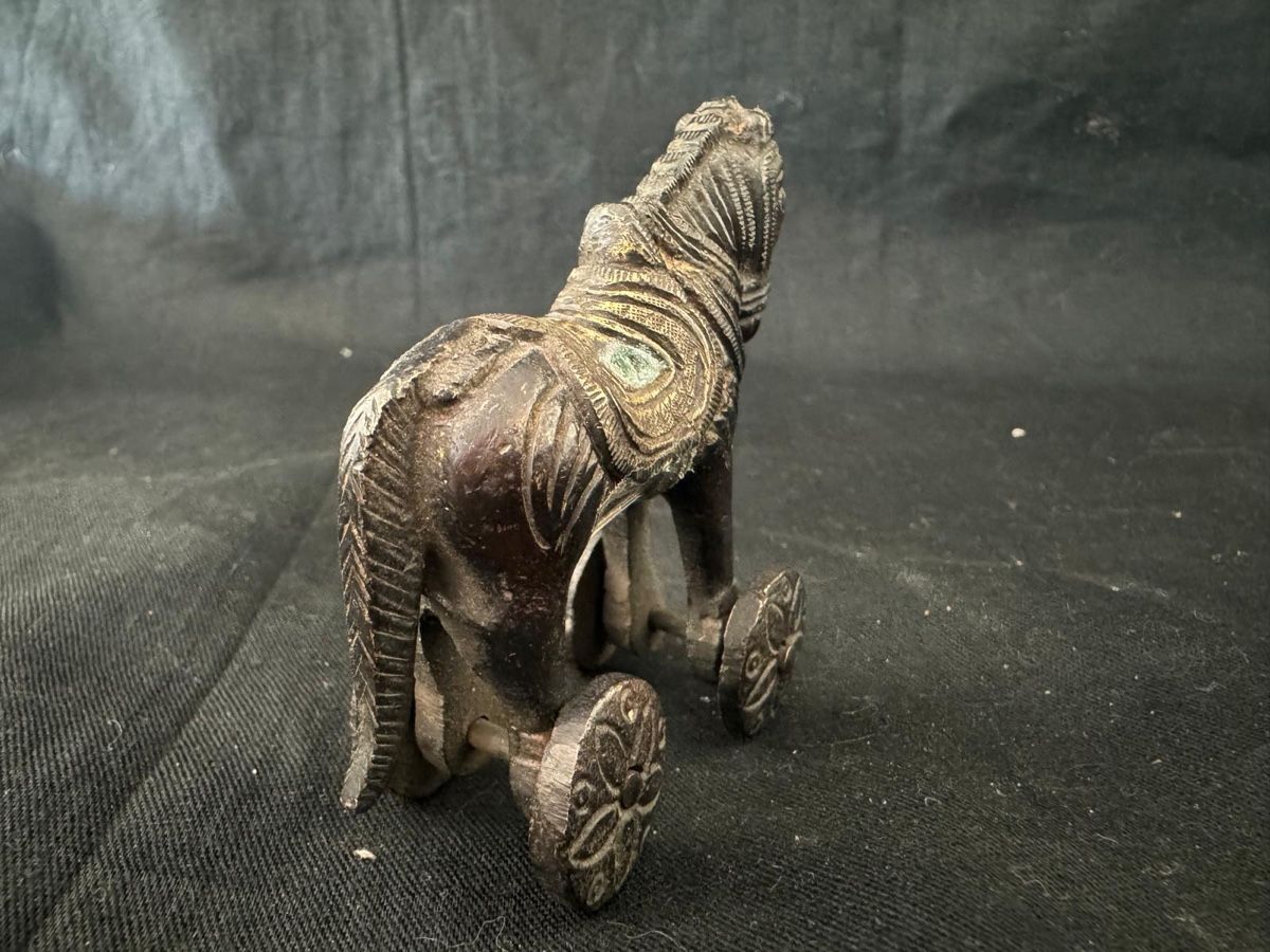 Figuren: Statuina cavallo con le ruote in bronzo – Neu (gemäss Beschreibung) aus Caslano von bri_5jft 1