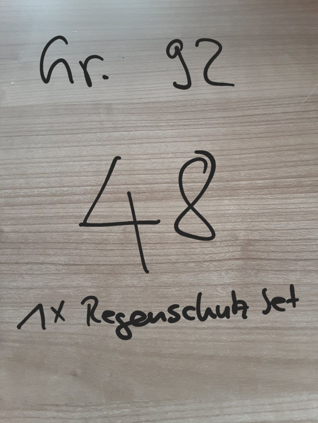 Lots de vêtements: Kinderregenschutz Paket 48 Gr.92 – D'occasion à Schötz par Nico040 1