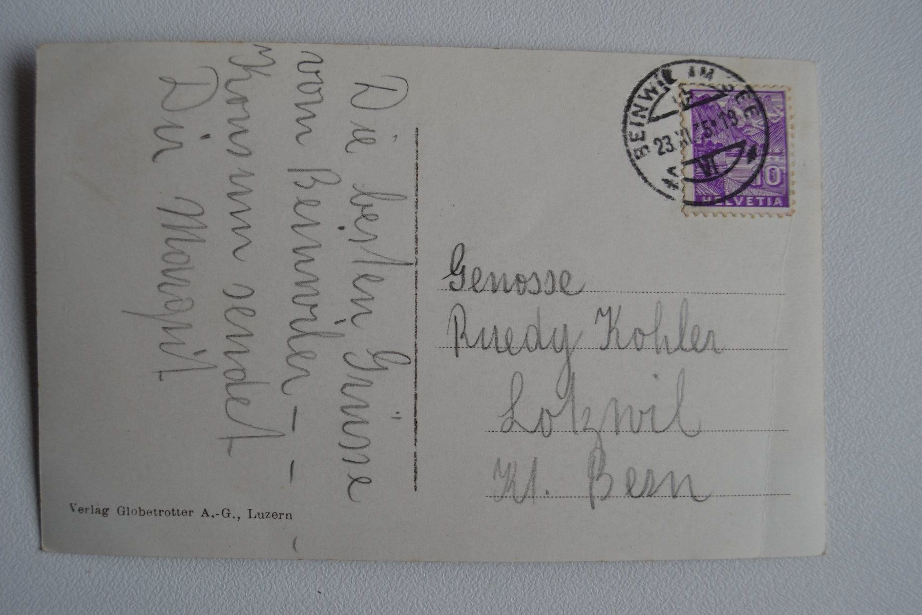 Cartoline postali: Beinwil am See – Usato da Beinwil am See venduto da kajak55 1