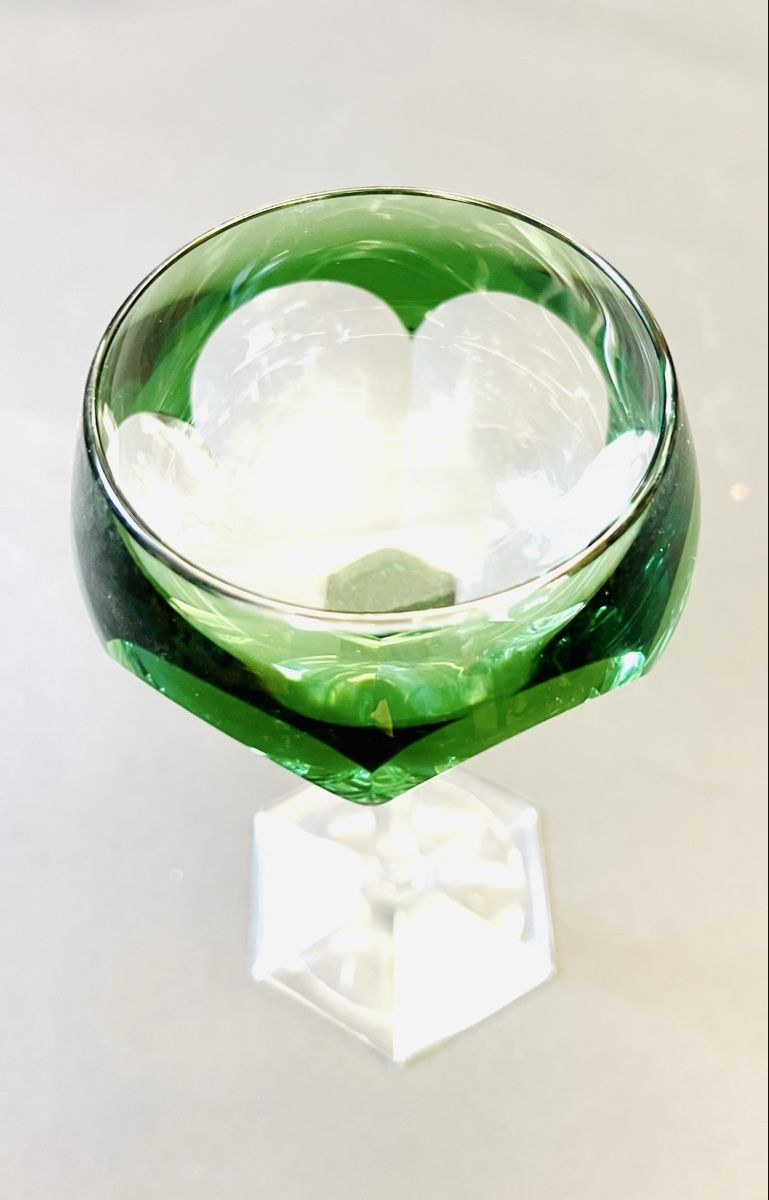 Gläser: Weinkelche Überfangglas Bleikristall – Gebraucht aus Zürich von sch_6lrw 2