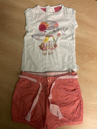 Sommerliches C&A Set, Grösse 80, Top Zustand!