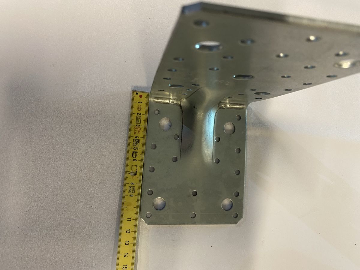 Eisenwaren: Handwerk   Schwerlastwinkelverbinder – Neu (gemäss Beschreibung) aus Arbon von Freizeit123