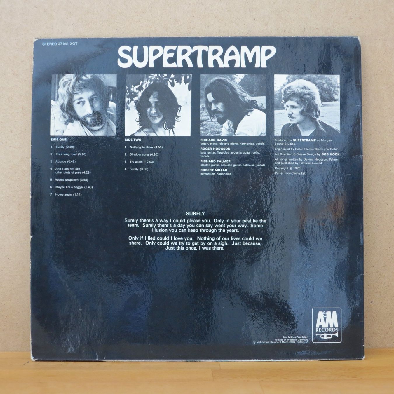 Vinyles: Supertramp - Supertramp / Reissue LP  1976 – D'occasion à Zürich par Naim60 1