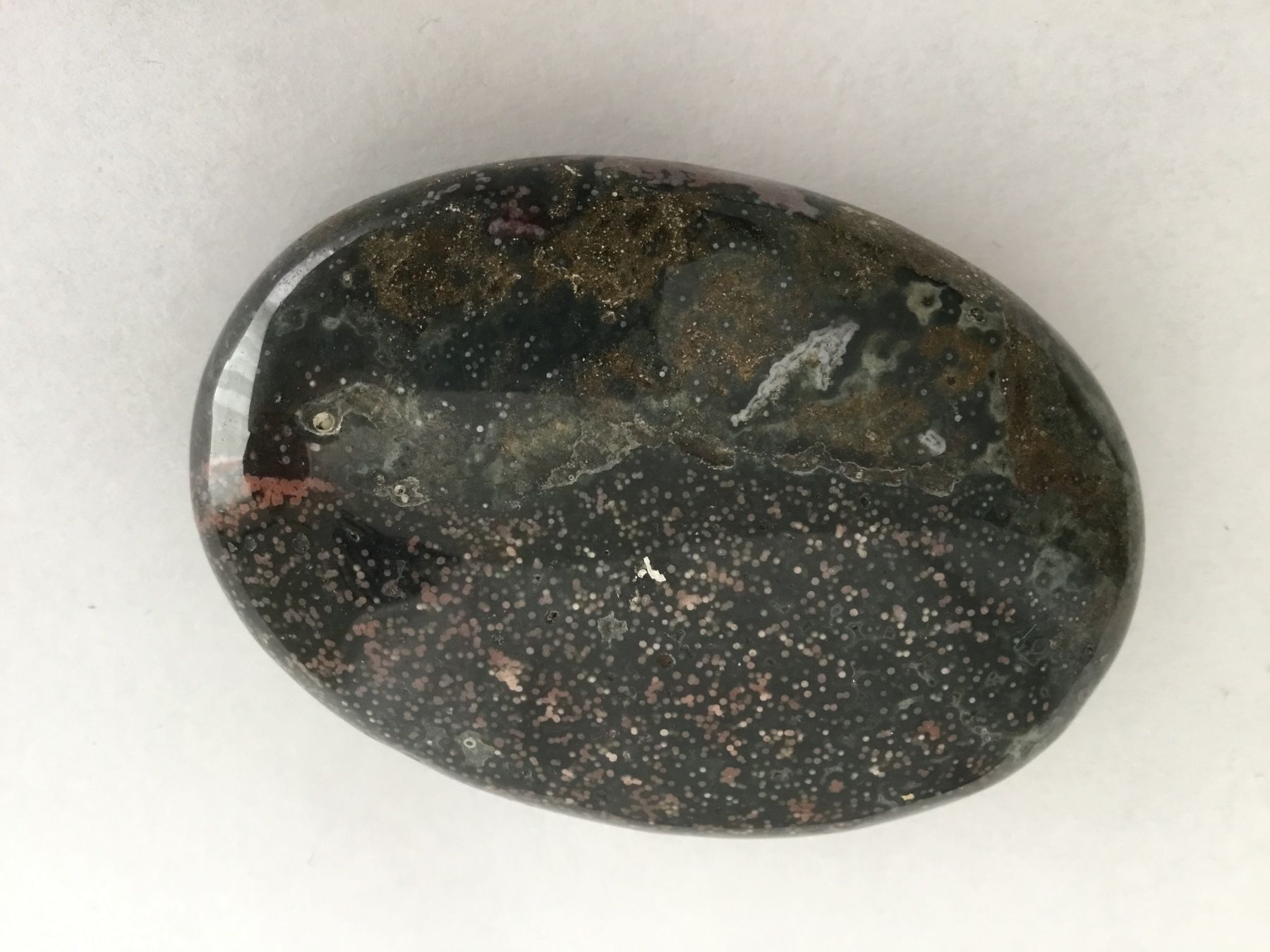 Minerali & Pietre curative: Massage Seifenstein Ozeanjaspis – Nuovo e nell'imballaggio originale da Doppleschwand venduto da Fortuna5859 1