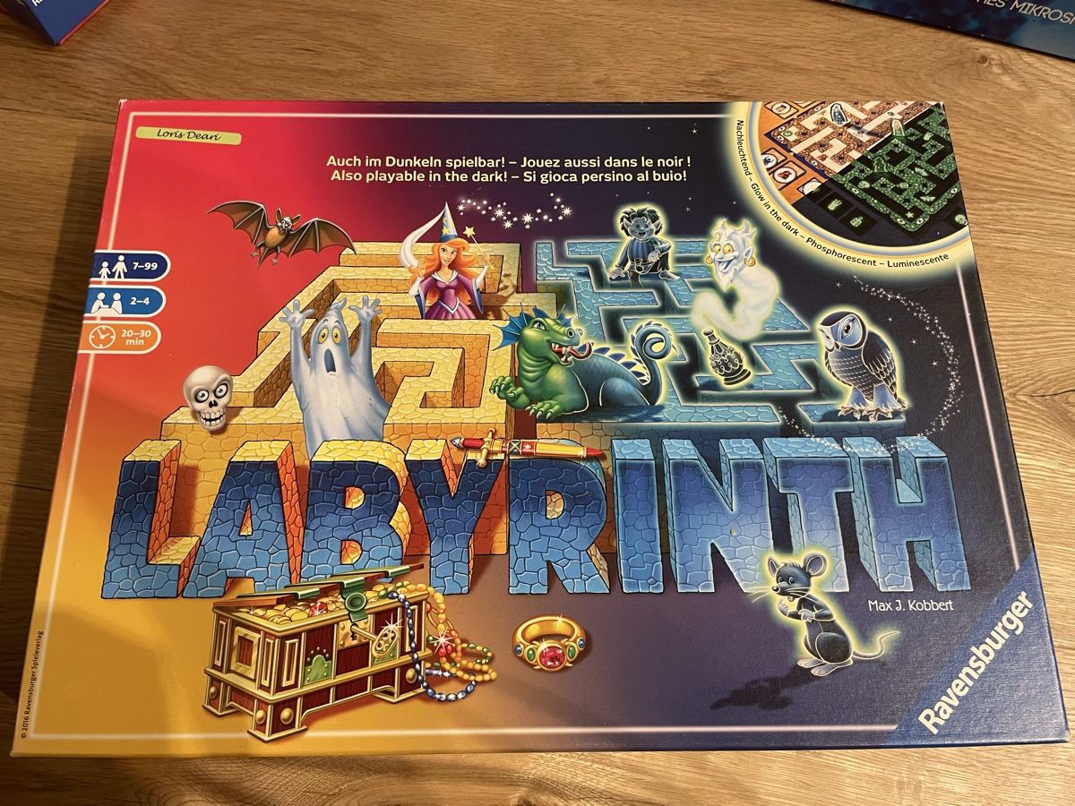 Ravensburger Giochi: Labyrinth von Ravensburger – Nuovo (secondo la descrizione) da Kerzers venduto da Butterflyer05