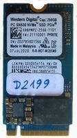 SSD 256GB Western Digital PC SN530 PCIe NVMe M.2 2242 (OEM)