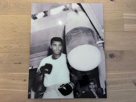 Muhammad Ali Acrylglasbild – Schwarz/Weiss – Cobra Art