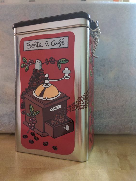 Fridolin Boîte Métal Art Nouveau Zodiac – Boîte à Café Ou Thé 1,4 L Avec Fermeture Étrier, Design Rétro Élégant Et Protection Aromes