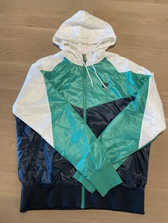 Nike Sportswear Windrunner blau/weiss/grün Gr. M