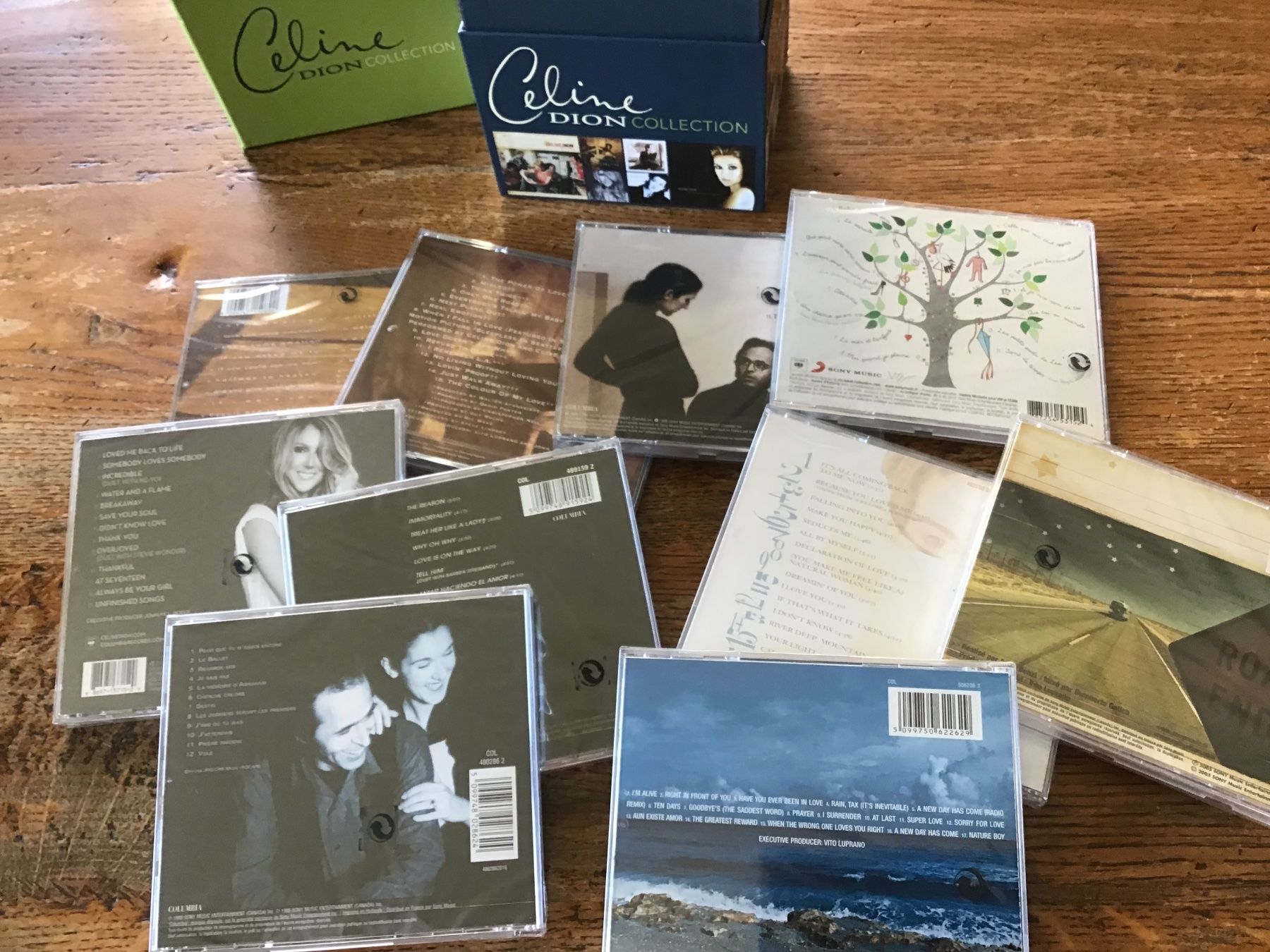 CDs: Rare coffret 10 CD Céline Dion – Neuf (Voir description) à Fully par Ruby97 4