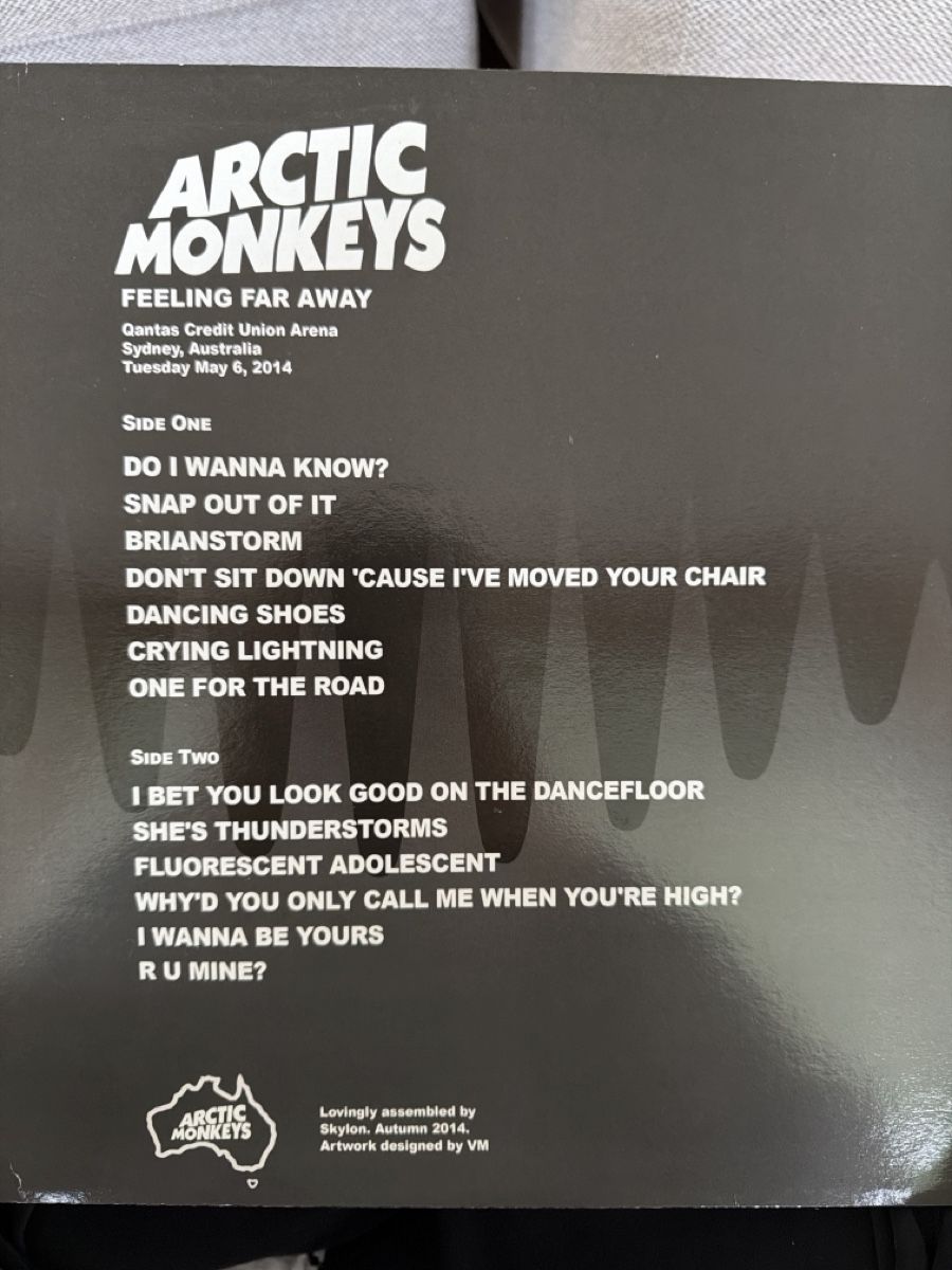 Dischi in vinile: Arctic Monkeys Vinyl - Feeling Far Away – Nuovo (secondo la descrizione) da Bern venduto da Amylee1999 3