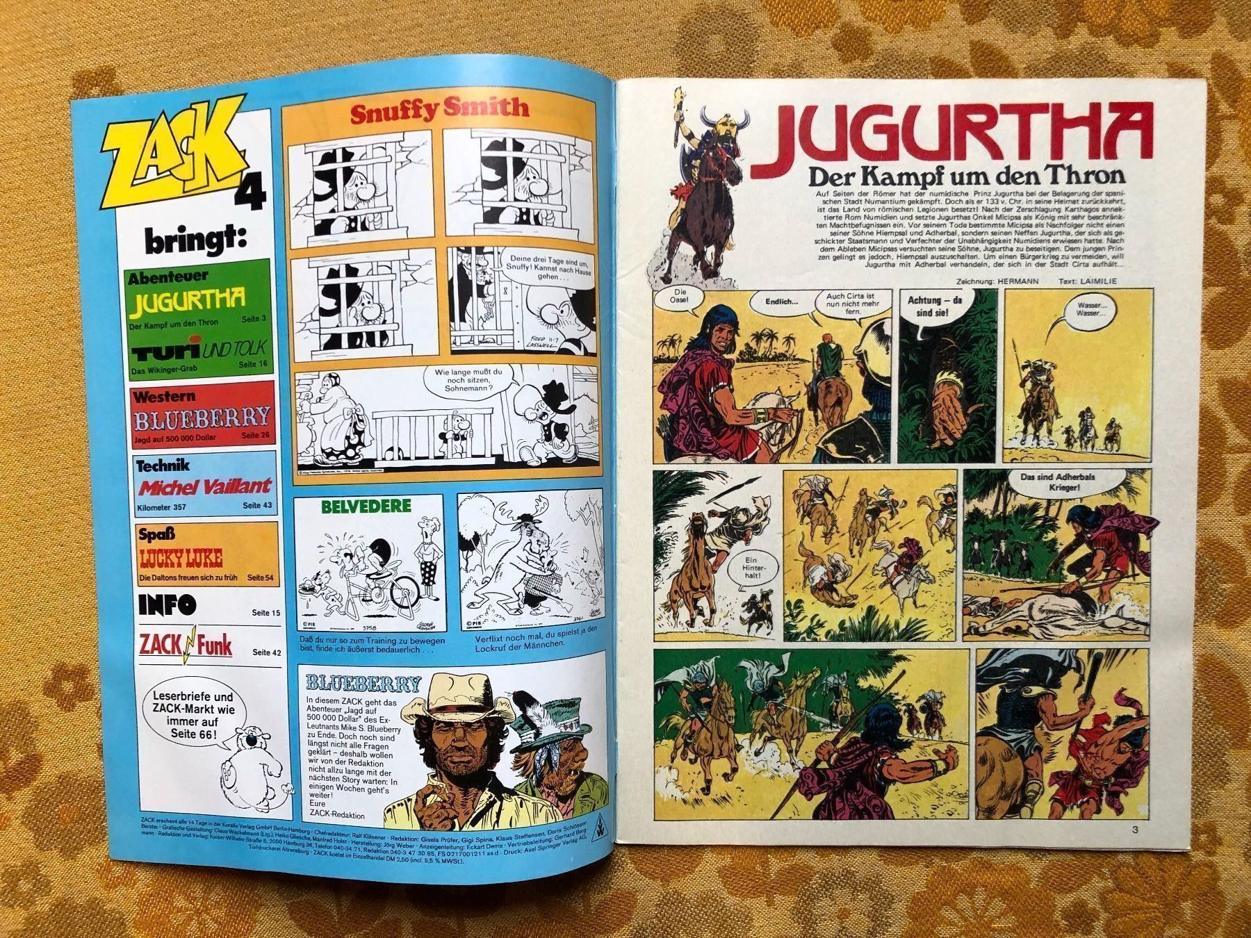 Comics: Zack Heft Nr 4 von 1977 – Gebraucht aus Endingen von nathan05 1