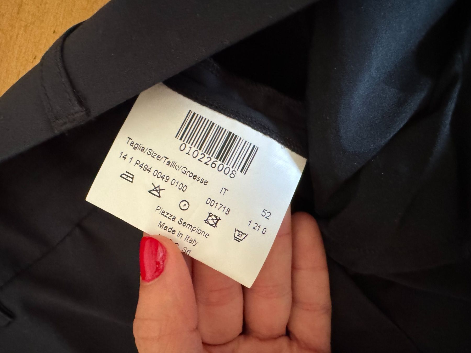 Pantaloni: Anzugshose – Usato da Zollikon venduto da lui_gqg9 4