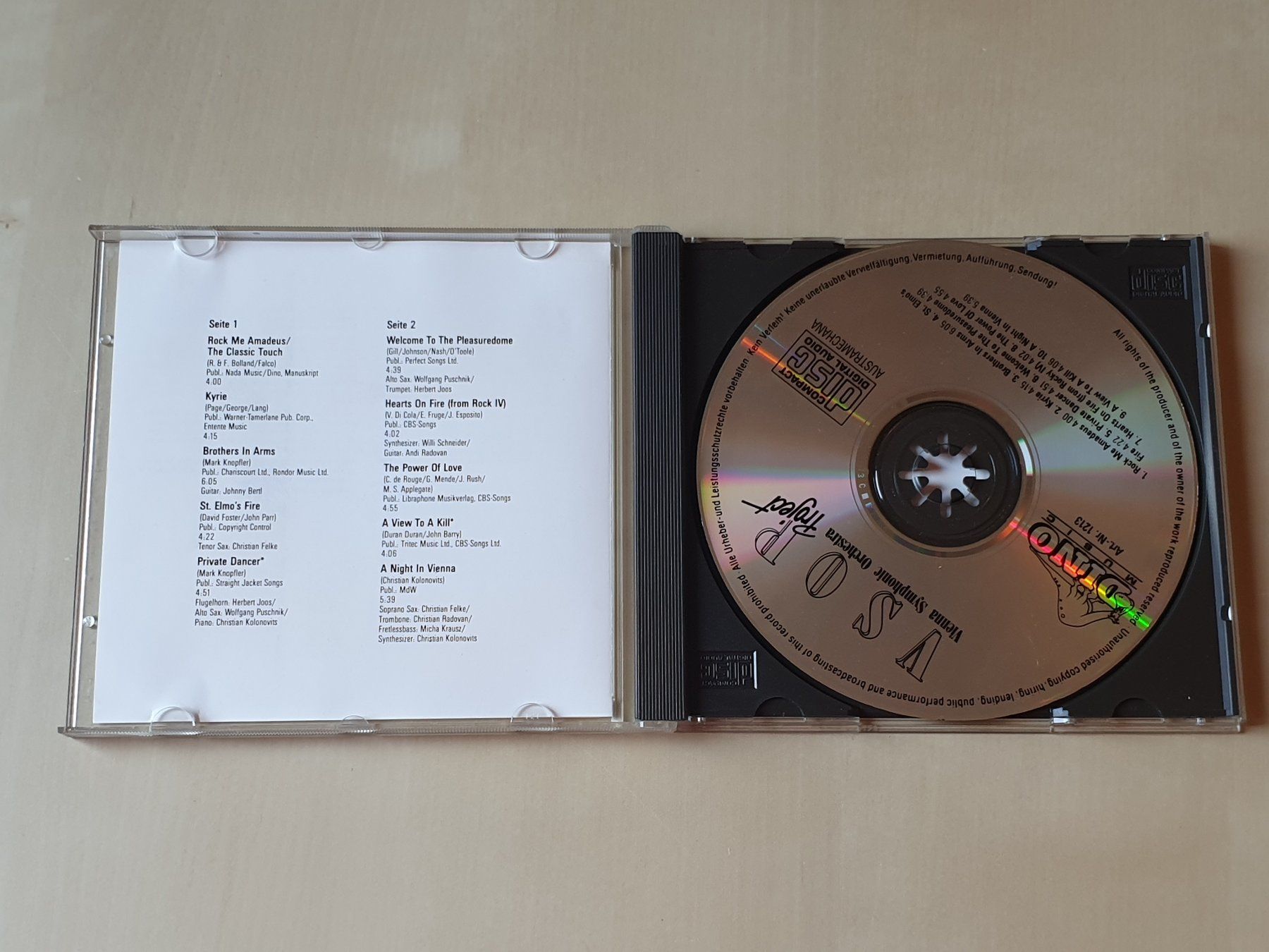 CD: Vienna Symphonic Orchestra Project – Usato da Stansstad venduto da collectorsshop 2