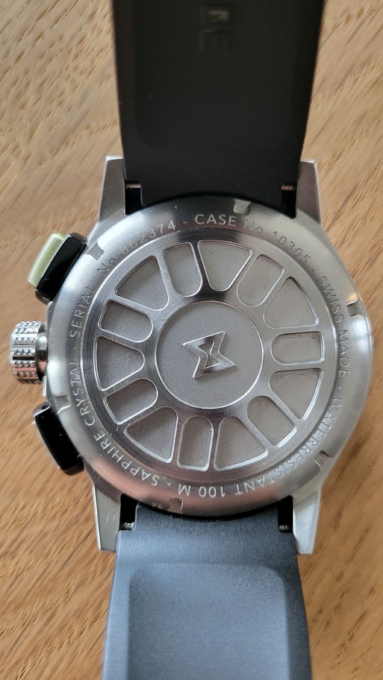 Edox Uhren: Edox Chronorally Grün – Gebraucht aus Tennwil von Mailo2 7