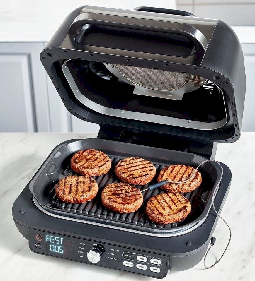 Elettrodomestici da cucina: Ninja Grill Heißluftfritteuse AG651EU – Nuovo e nell'imballaggio originale da Bottighofen venduto da zaap 1
