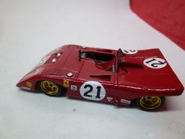 Ferrari 312P - NART - rot 21 - rotes Chassis - Bausatz FDS