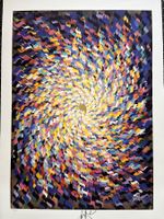 Grosse Lithografie von RAYMOND MORETTI     (ID B5660)