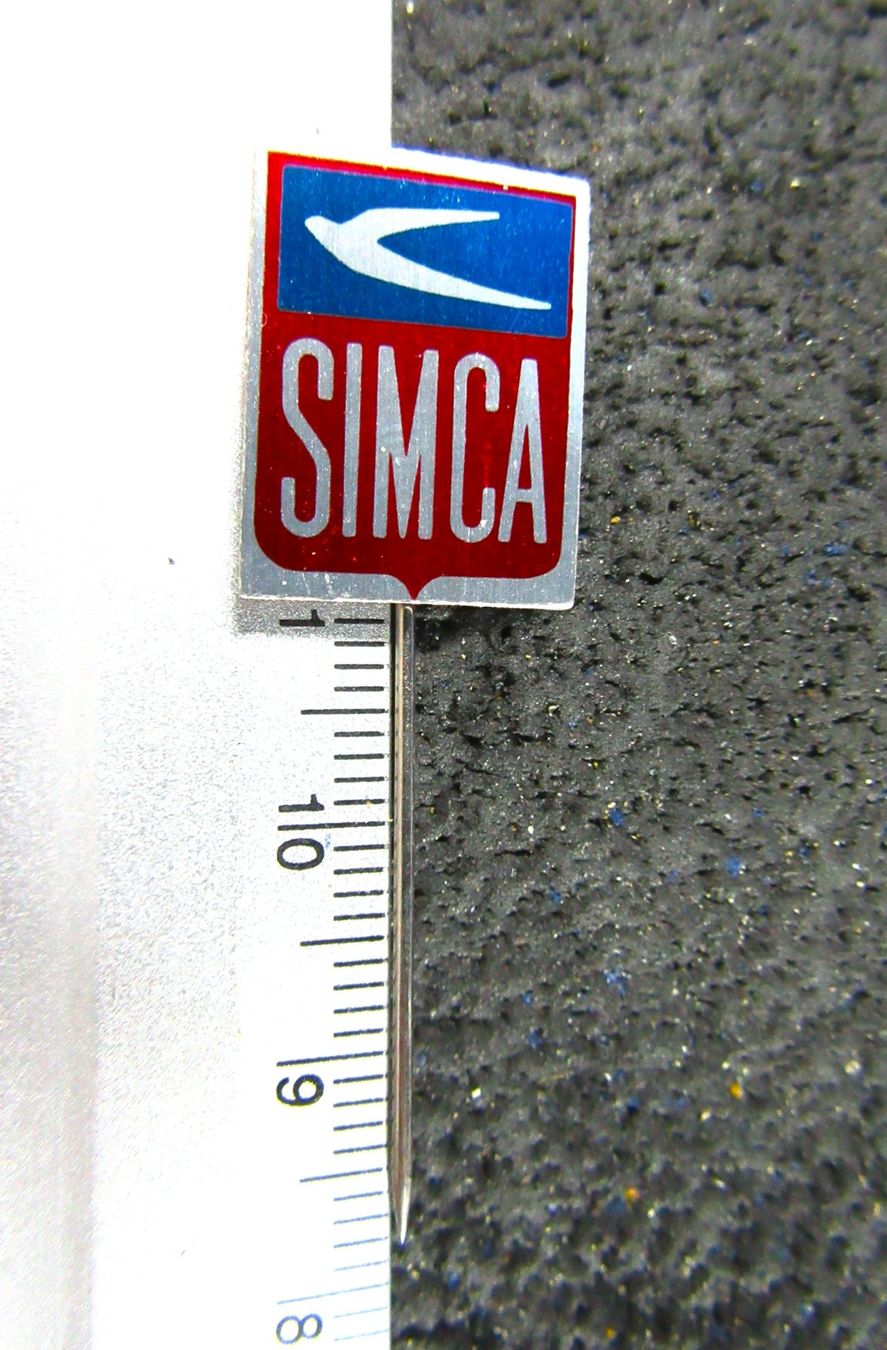 Plaketten & Abzeichen: SIMCA AUTO LOGO ALT ANSTECKNADEL VINTAGE OLDTIMER – Gebraucht aus Ettingen von Hausi4711 1