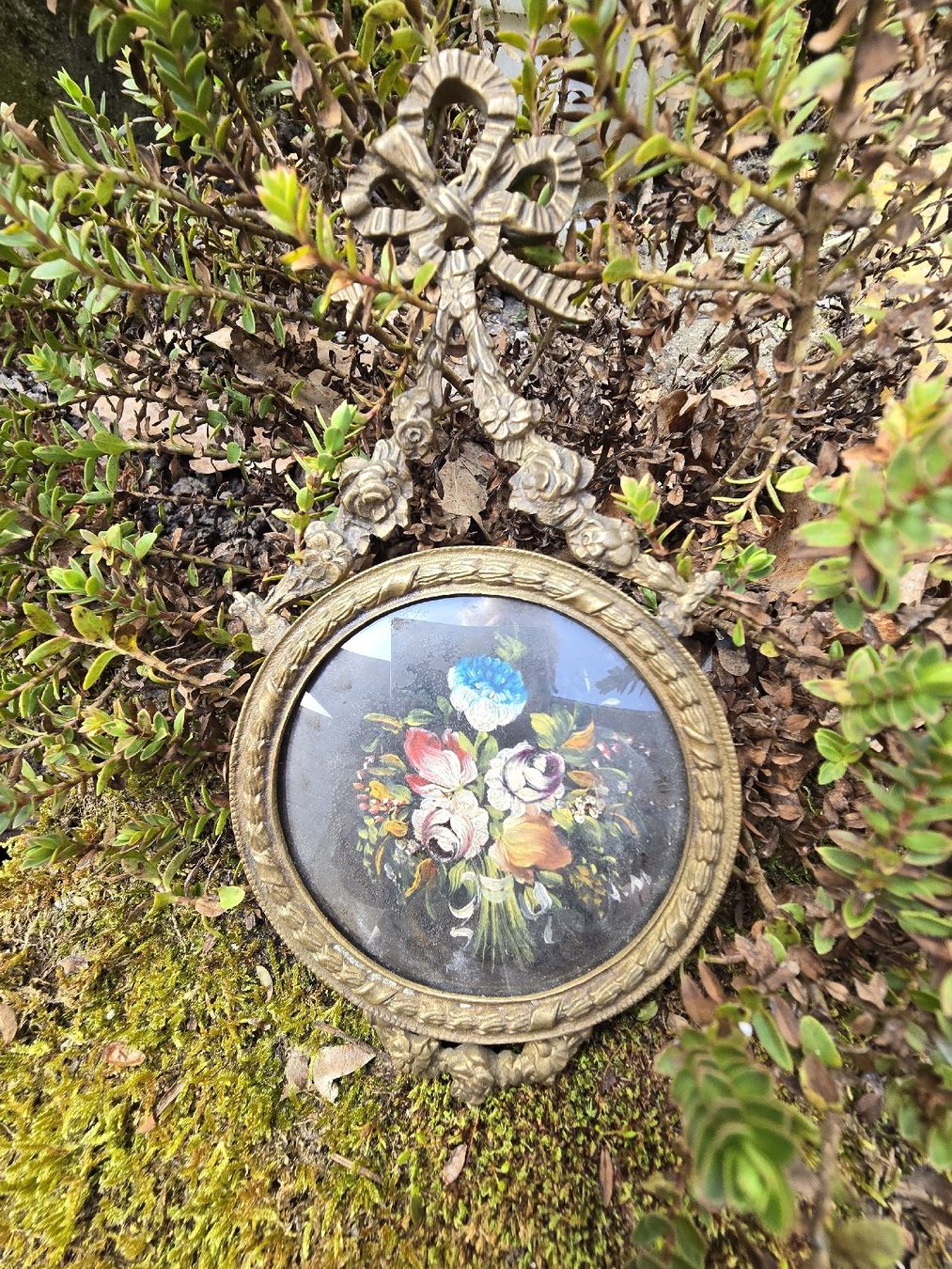 Foto & Immagini: Bild im Messingrahmen Hqndgemalt – Usato da Walkringen venduto da Vanuca 4