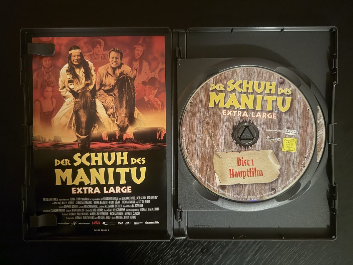 Tous les DVDs: Der Schuh des Manitu Extra Large Edition DVD – D'occasion à Lausen par EisAmStiel94 2