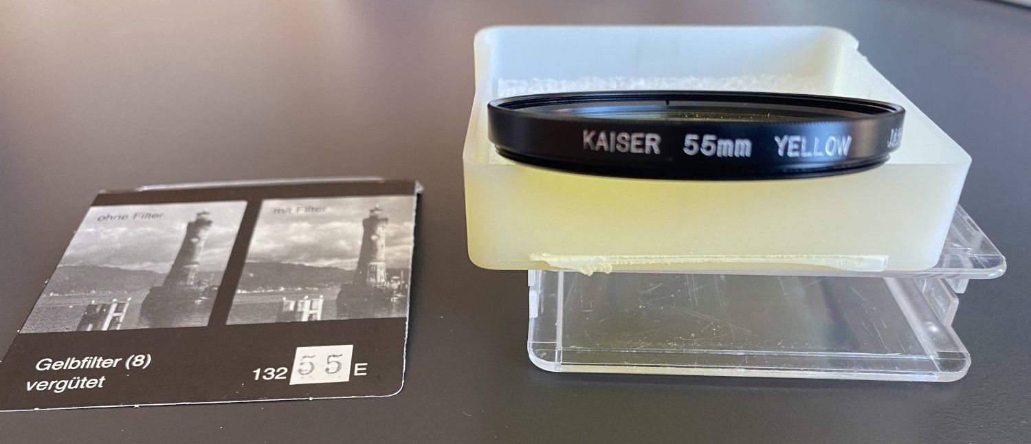 Filter: Kaiser Gelbfilter 55mm – Gebraucht aus Gelterkinden von Pingpong8 1