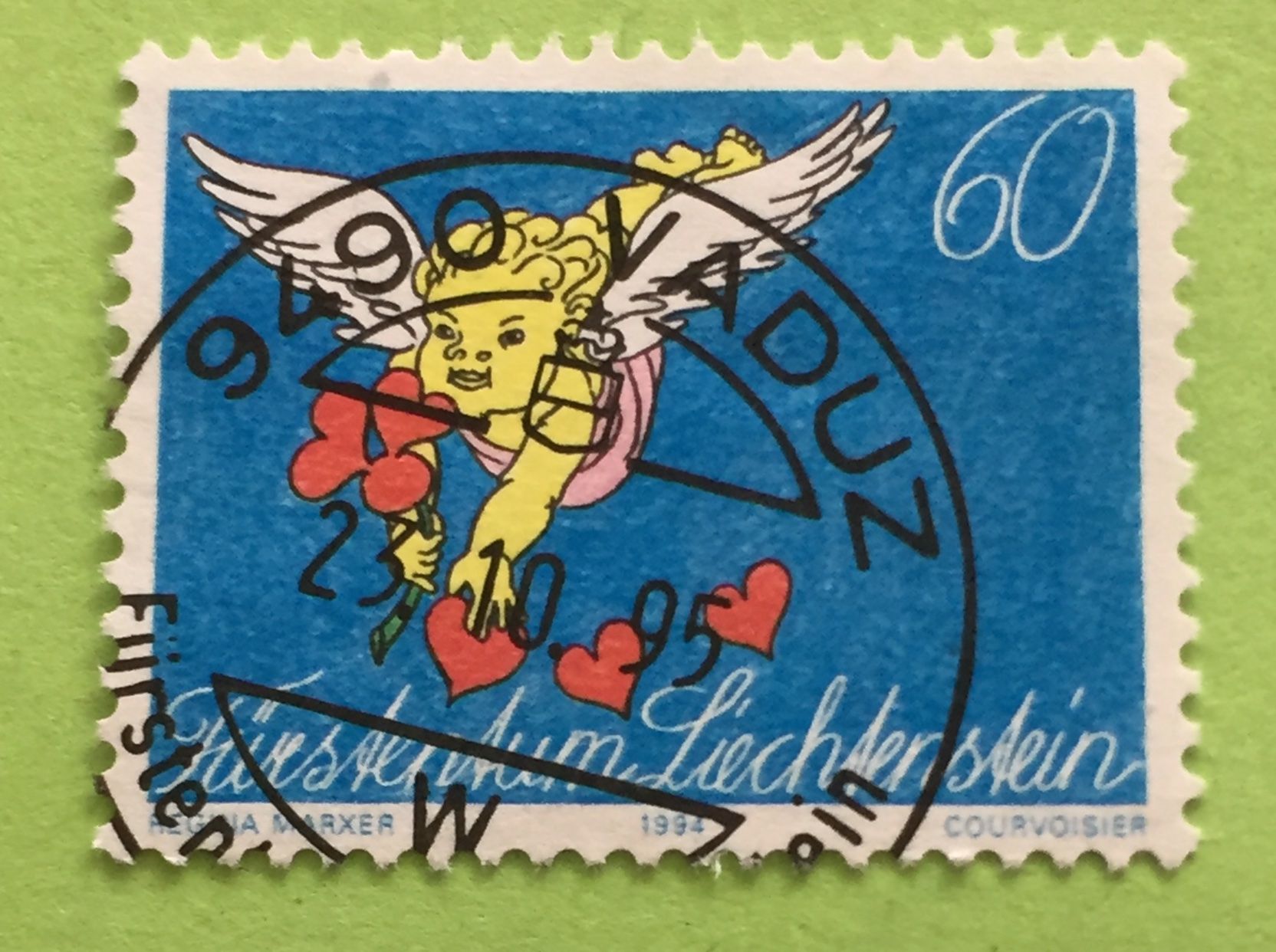 Tutti i francobolli: Briefmarken aus Liechtenstein gestempelt   – Usato da Aarau venduto da Angi-007