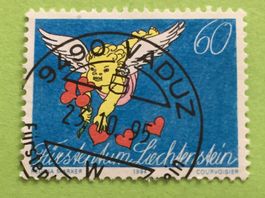 Briefmarken aus Liechtenstein gestempelt  