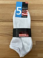 Basic Wear Sneakers Socken weiss Grösse 35-41 5er Pack