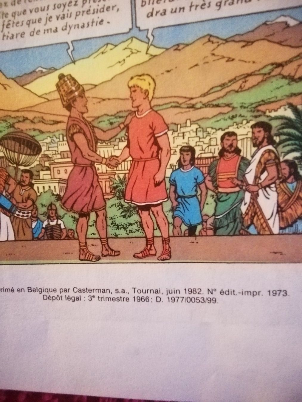 Fumetti: Alix - La Tiare d'Oribal Ed. 1982 – Usato da Commugny venduto da Juliemimi 2
