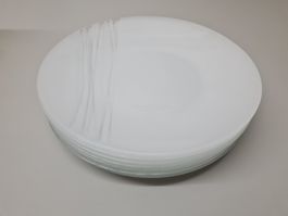 Sehr flache Teller, 13 Stk., 24 cm