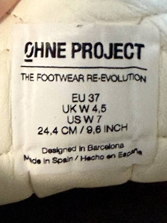 Damenschuhe: OHNE Project 070 Sneaker  Silber - Barfussschuhe – Gebraucht aus Zürich von ine_h9f2 2