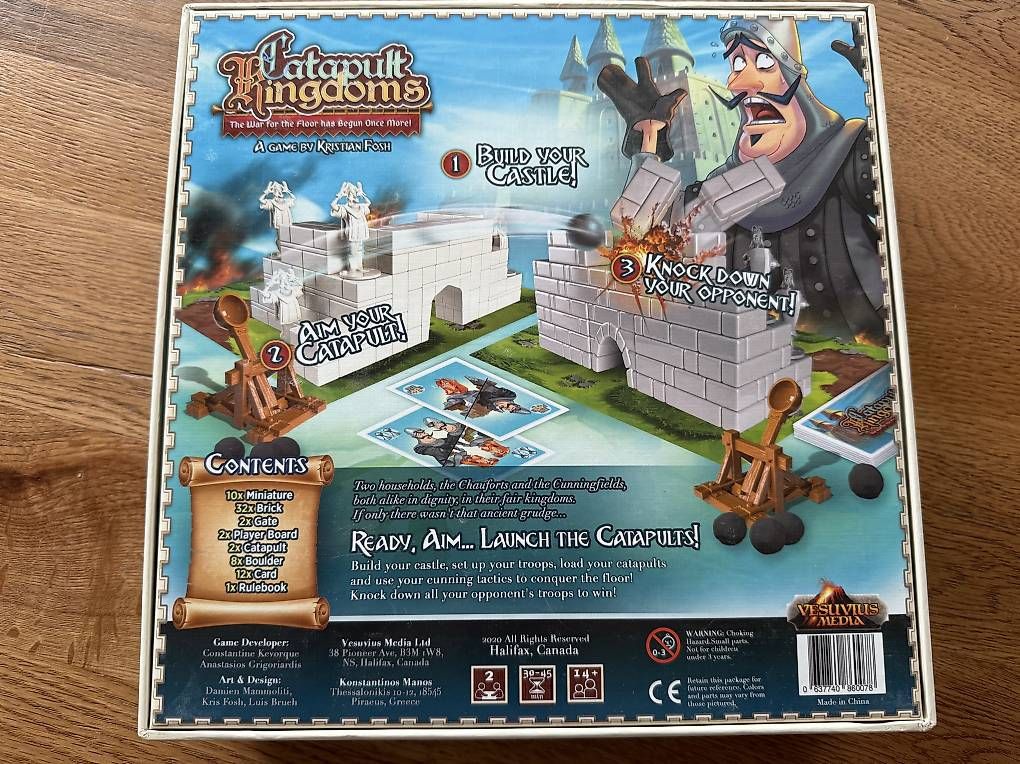 Giochi: Catapult Kingdoms (Englisch) – Nuovo (secondo la descrizione) da Fribourg venduto da rpo_mh6j 1