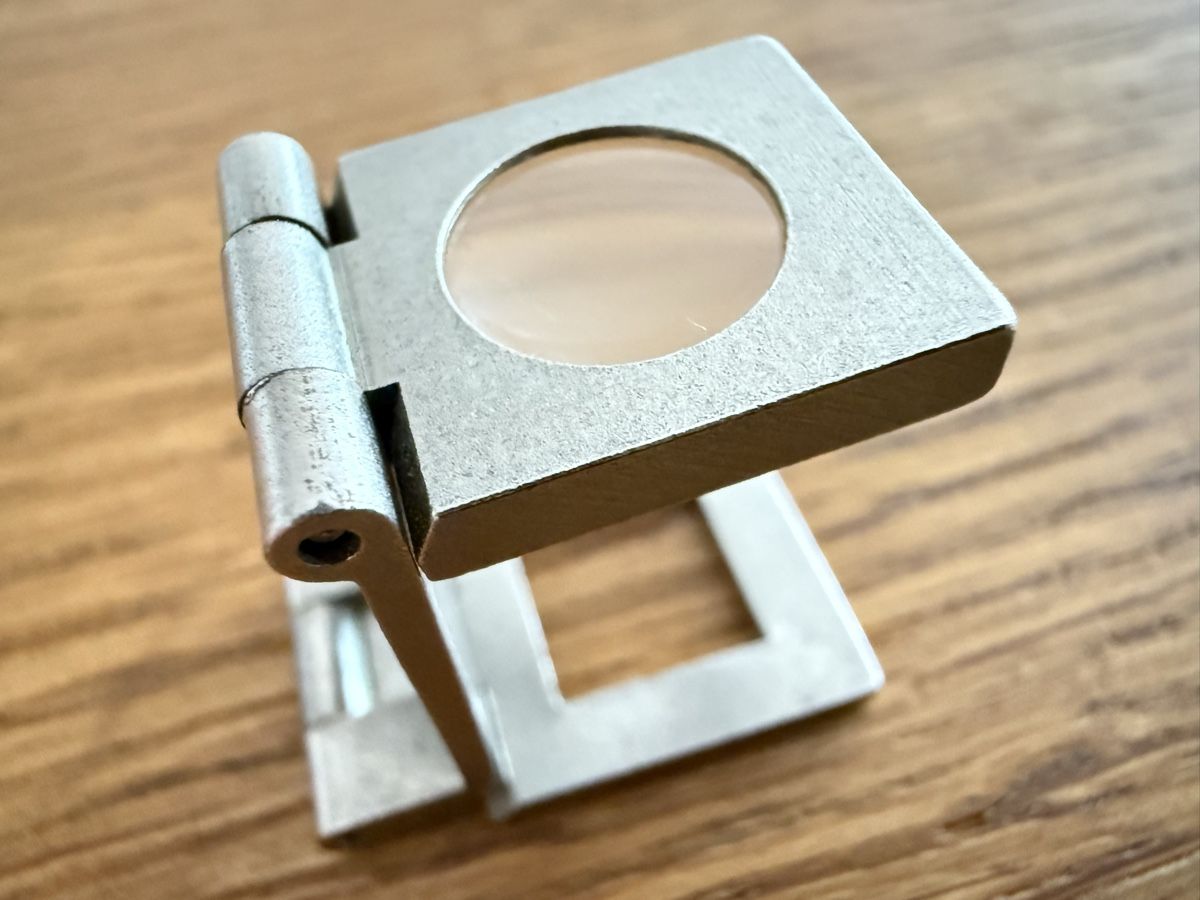 Sonstiges zu Optik: Lupe Metall West-Germany Fadenzähler – Gebraucht aus Goldach von Donpancho 2