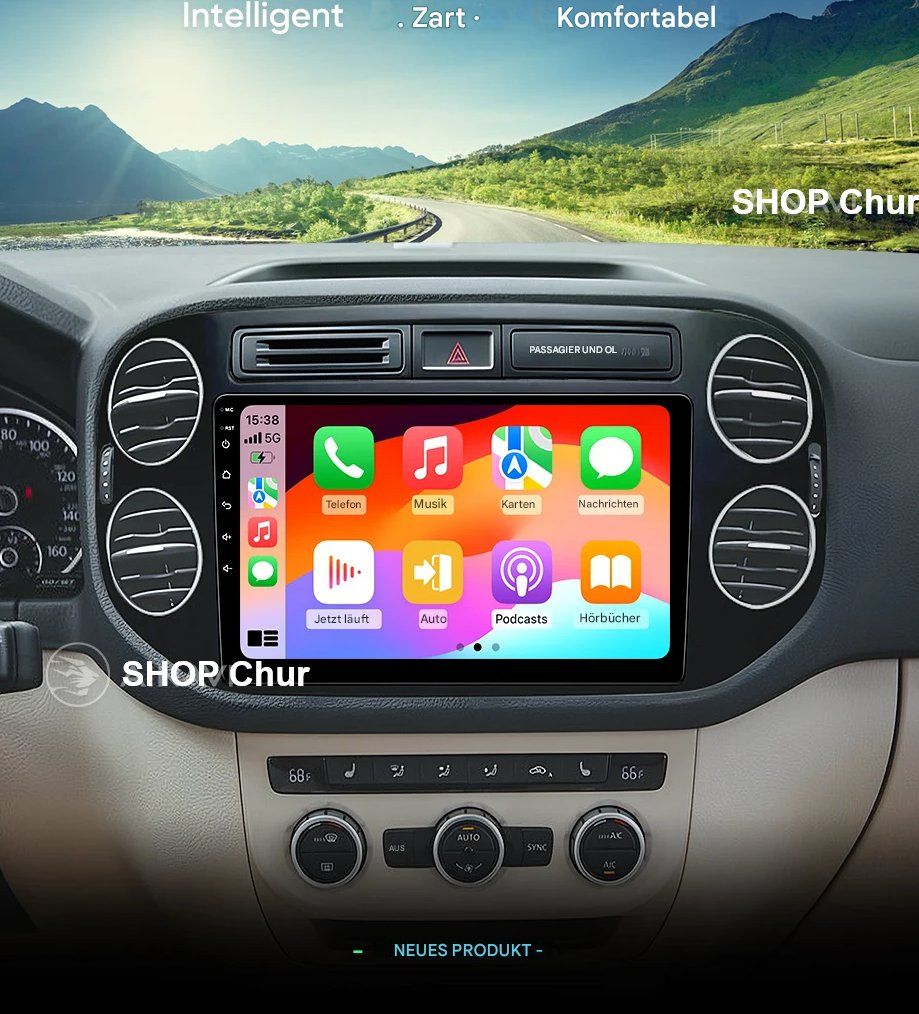 Lettore multimediale & Streamer: VW Tiguan 2006–2016 / Golf Plus Multimedia Android System – Nuovo e nell'imballaggio originale da Chur venduto da shop.chur