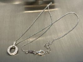 Wunderschönes Collier Silber 925 42- 45 cm toller Anhänger