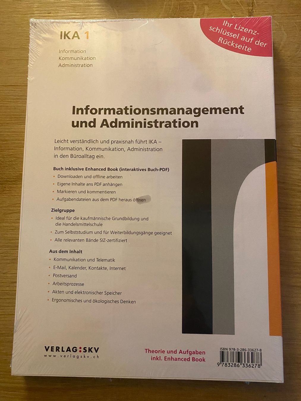 Libri: IKA 1: INFORMATIONSMANAGEMENT UND ADMINISTRATION OVP – Nuovo e nell'imballaggio originale da Lausen venduto da Pesche31 1
