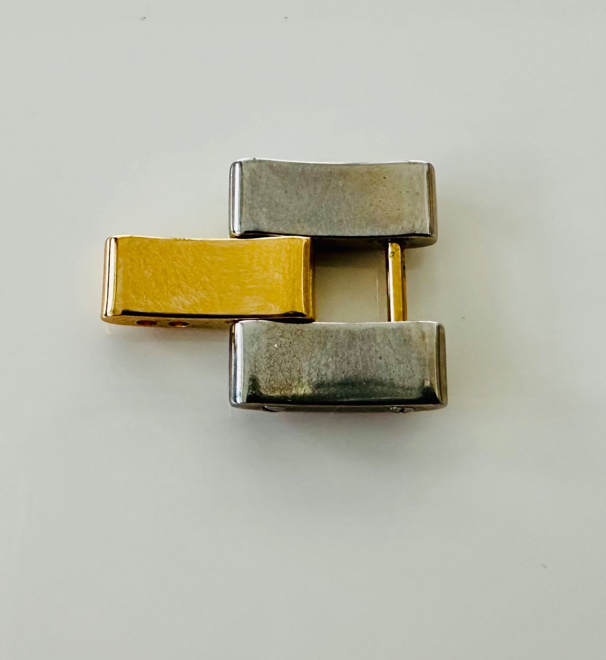Baume & Mercier Orologi: BAUME & MERCIER LINEA  - MAILLON BICOLORE 16 mm – Nuovo (secondo la descrizione) da Conthey venduto da advisia 5