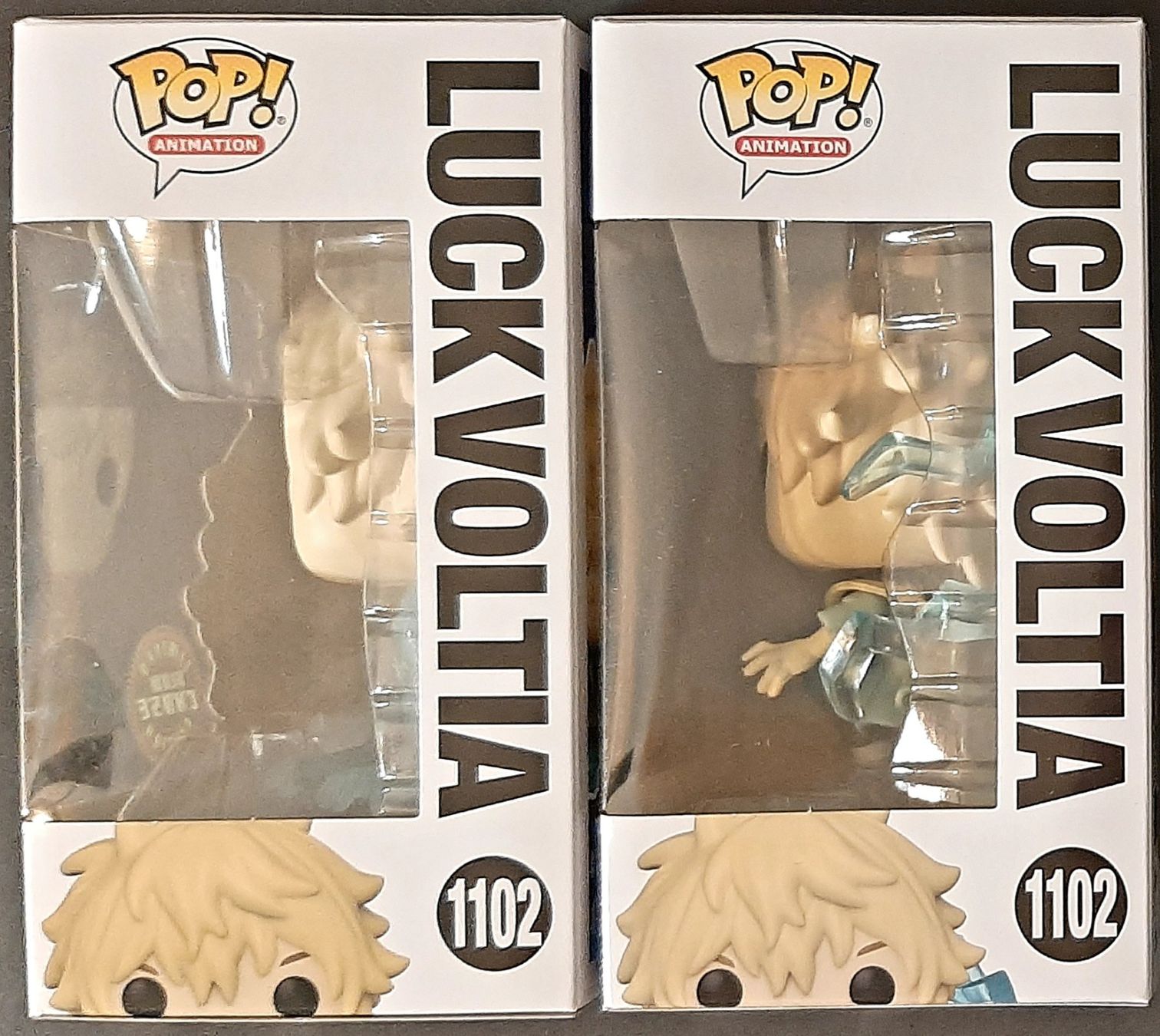 Funko Statuette: Funko Pop Black Cover  Luck Voltia CHASE – Nuovo e nell'imballaggio originale da Montet (Glâne) venduto da KOADA 3